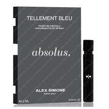 Alex Simone Tellement Bleu Parfum Absolu 1.2 ml 0,04 fl oz official parfumstaaltjes