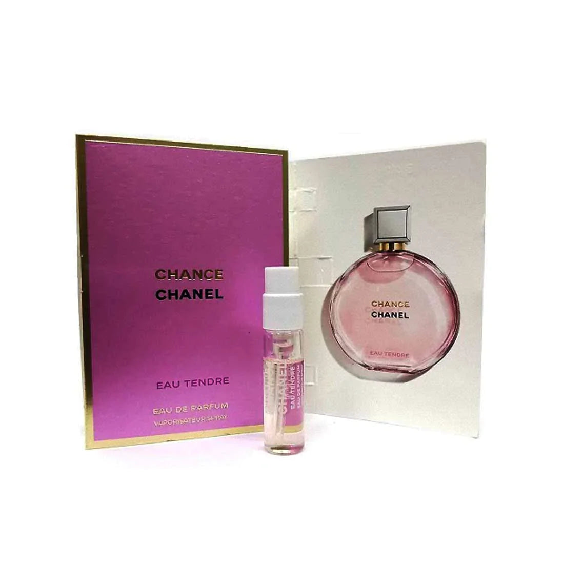 CHANEL Chance Eau Tendre 1.5 ml 0,05 fl oz official parfumstaaltjes Eau de Parfum version