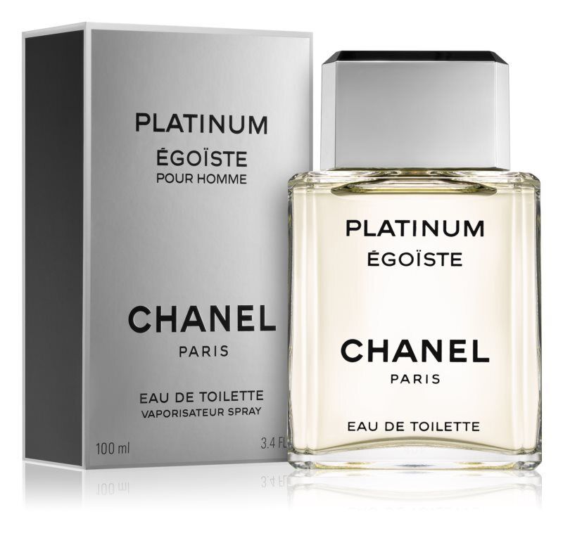 CHANEL Platinum Egoiste 100 ml parfumstaaltjes including