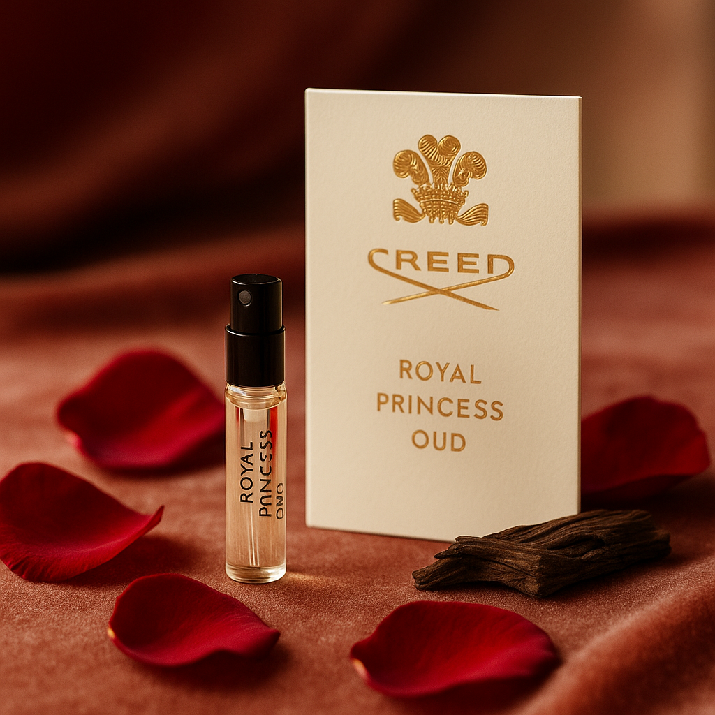 Creed Koninklijke Prinses Oud 2ml 0,06 fl. oz. oz. officieel parfummonster Creed Koninklijke Prinses Oud 2ml 0,06 fl. oz. oz. officieel parfummonster
