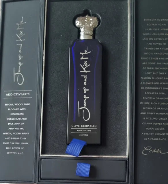 Clive Christian Addictive Arts SPRING op en KUS me extatisch 7,5 ml 0,25 fl. oz. oz. officieel parfummonster Clive Christian Addictive Arts SPRING op en KUS me extatisch 7,5 ml 0,25 fl. oz. oz. officieel parfummonster