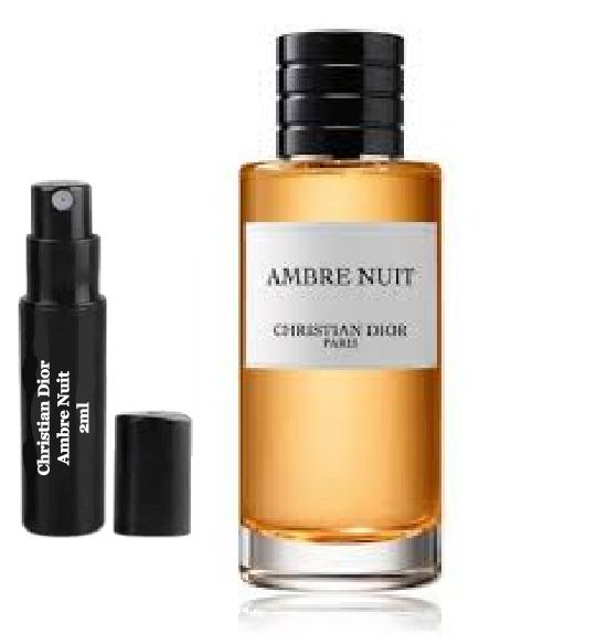 Christian Dior Ambre Nuit fragrance staaltje 2 ml 0,068 fl oz