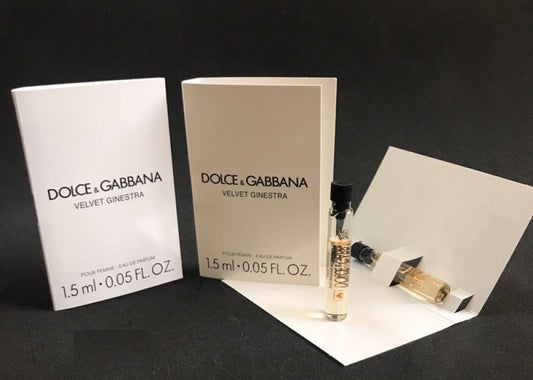 Dolce & Gabbana VELVET Ginestra 1.5 ml 0,05 fl oz officieel parfumstaaltje