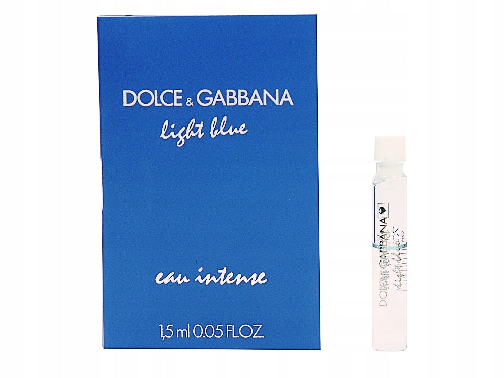 Dolce & Gabbana Light Blue Eau Intense 1.5 ml 0,05 fl oz officieel parfumstaaltje
