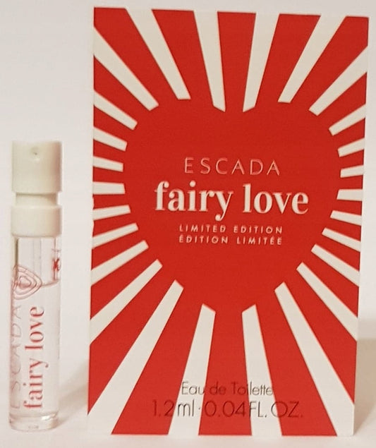 Escada Fairy Love limited edition 1.2 ml 0,04 fl oz official parfumstaaltjes
