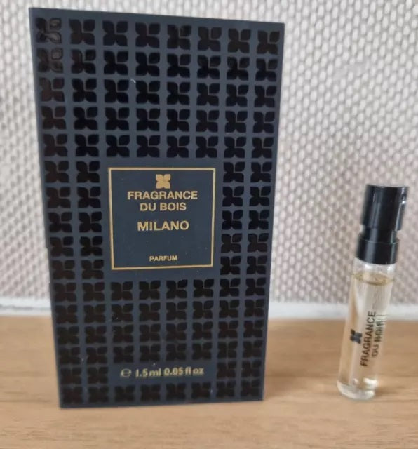 Fragrance Du Bois Milano 1.5 ml 0,05 fl oz official fragrance staaltjes perfume tester