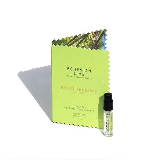 Goldfield and Banks Australia Bohemian Lime 2 ml 0,06 fl oz officieel parfumstaaltje