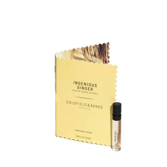 Goldfield and Banks Australia Ingenious Ginger 2 ml 0,06 fl oz officieel parfumstaaltje