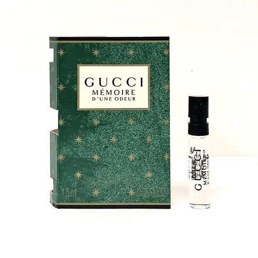 Gucci Memoire d' Une Odeur by Gucci Parfums officieel parfumstaaltje 1.5 ml 0,05 fl oz discontinued fragrance