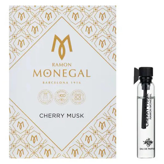 Ramon Monegal Cherry Musk officieel parfumstaaltje 2 ml 0,06 fl oz perfume tester