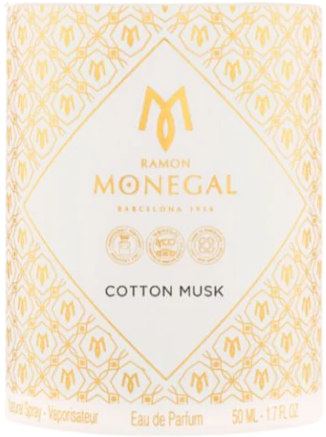 Ramon Monegal Cotton Musk officieel parfumstaaltje 2 ml 0,06 fl oz perfume tester