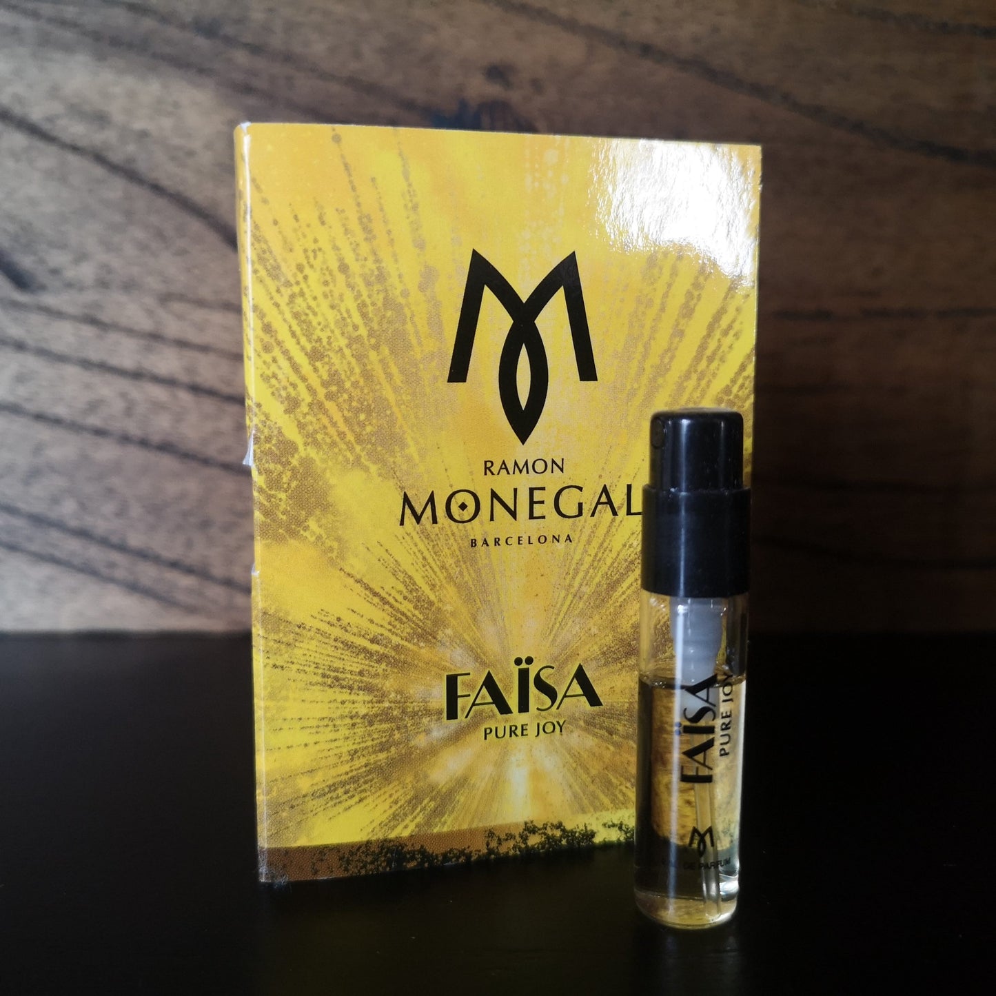 Ramon Monegal Faisa Pure Joy officieel parfum monster 2ml 0.06 fl.o.z. parfum tester