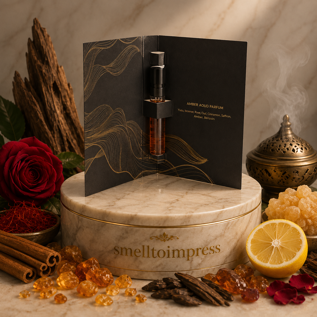 afbeelding van Roja Amber Aoud 2 ml 0,06 fl. oz. officieel parfummonster geurtester