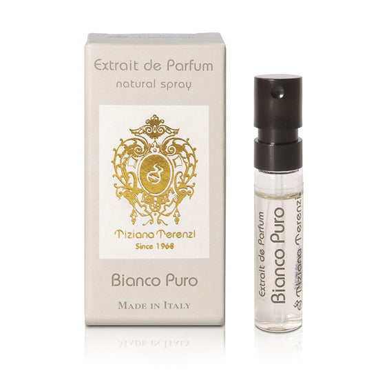 TIZIANA TERENZI Bianco Puro Extrait de Parfum 0,05 OZ 1.5 ml officieel parfumstaaltje