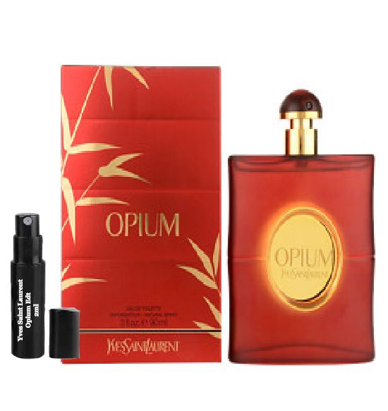 Yves Saint Laurent Opium Eau de Toilette 2 ml 0,06 fl oz fragrance staaltje