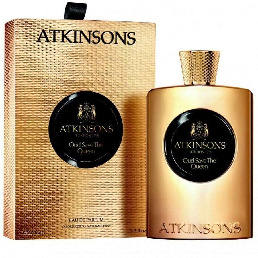 Atkinsons Oud Save The Queen including parfumstaaltjes