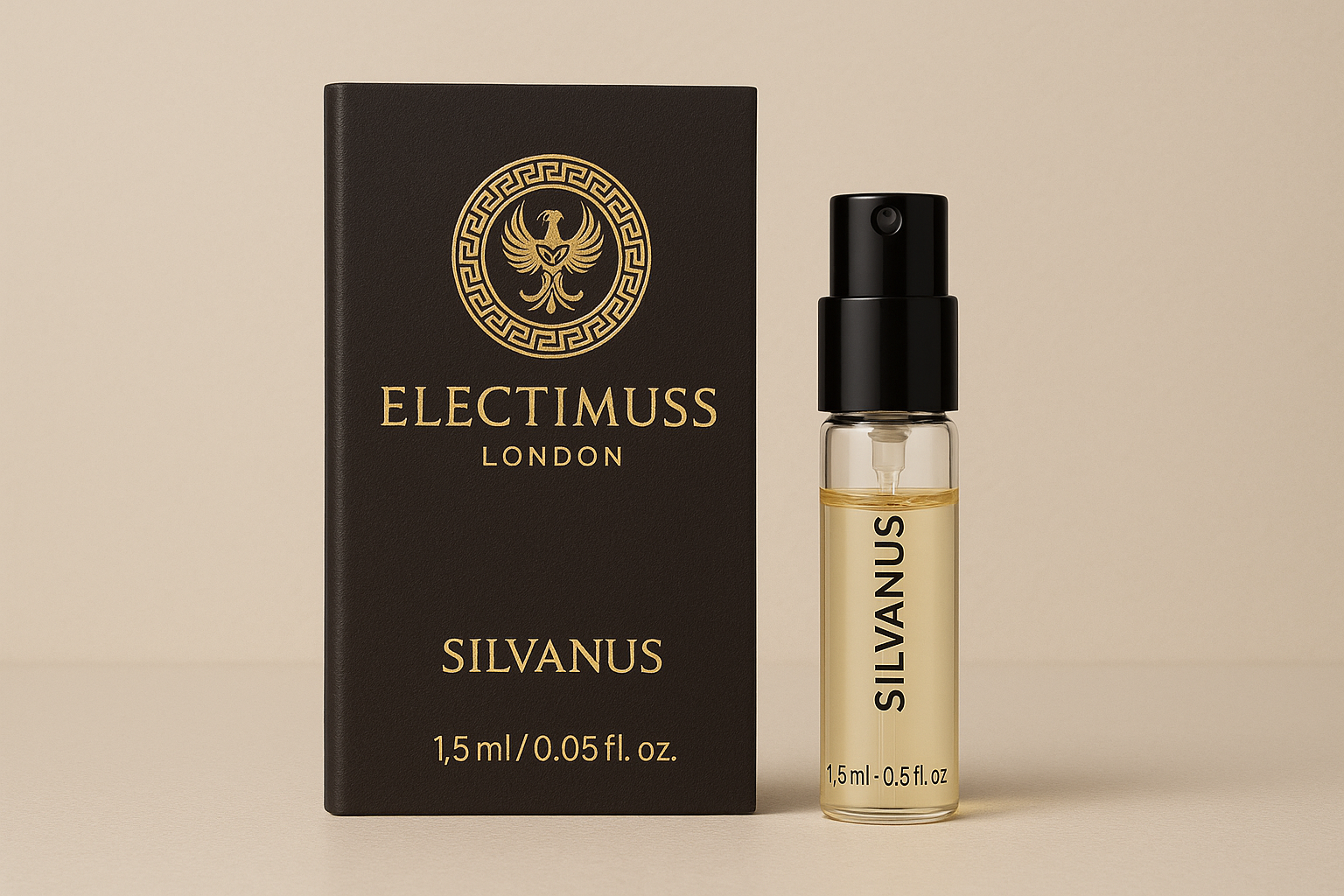 Electimuss London Silvanus 1.5ml 0.05 fl. oz. official perfume sample Electimuss London Silvanus 1.5ml 0.05 fl. oz. official perfume sample