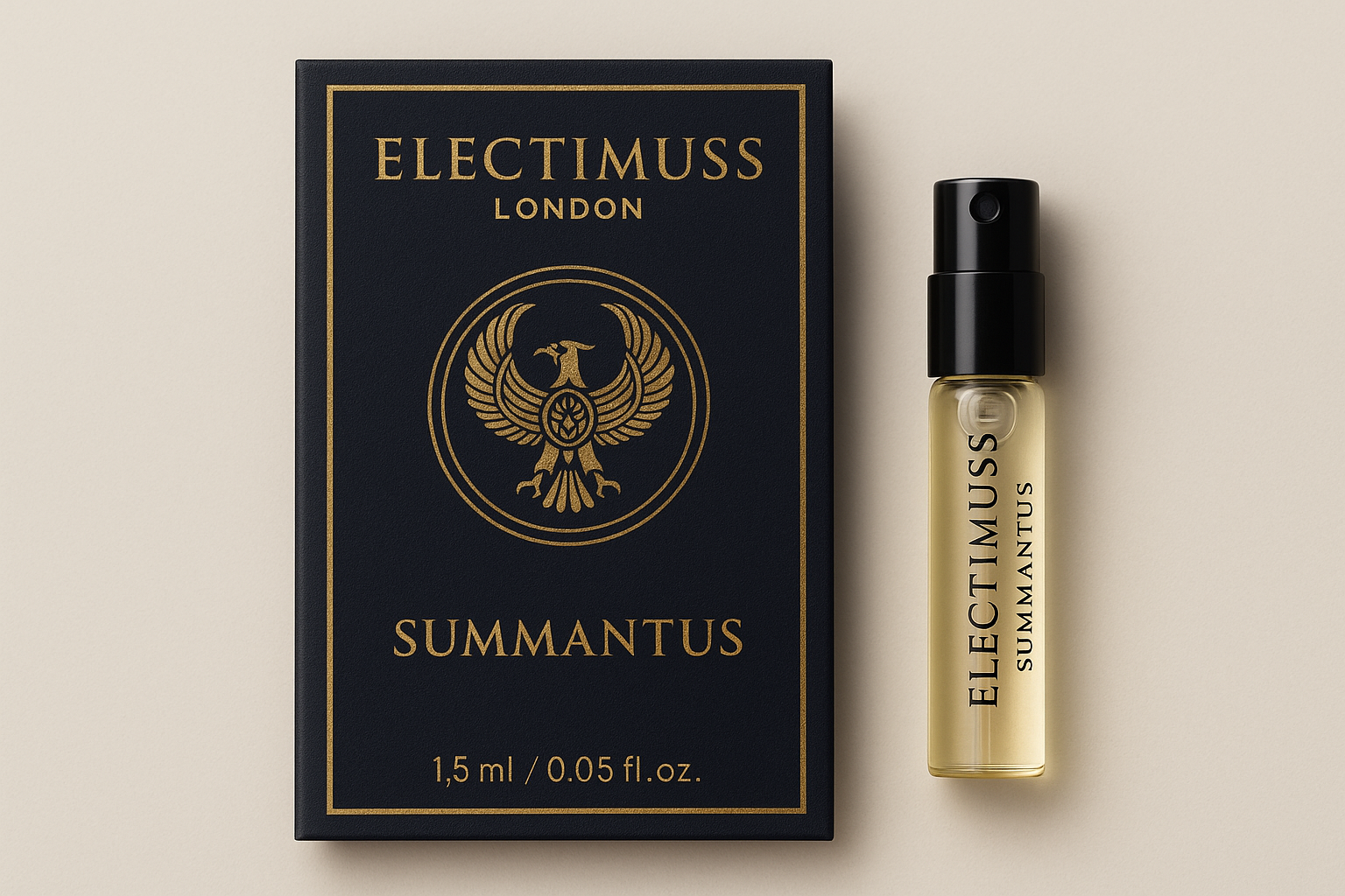 Electimuss London Summantus 1.5ml 0.05 fl. oz. official perfume sample Electimuss London Summantus 1.5ml 0.05 fl. oz. official perfume sample