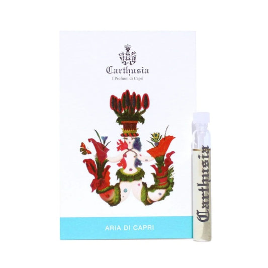 officieel Carthusia parfummonster Carthusia Aria di Capri maat 2ml 0.06 oz.