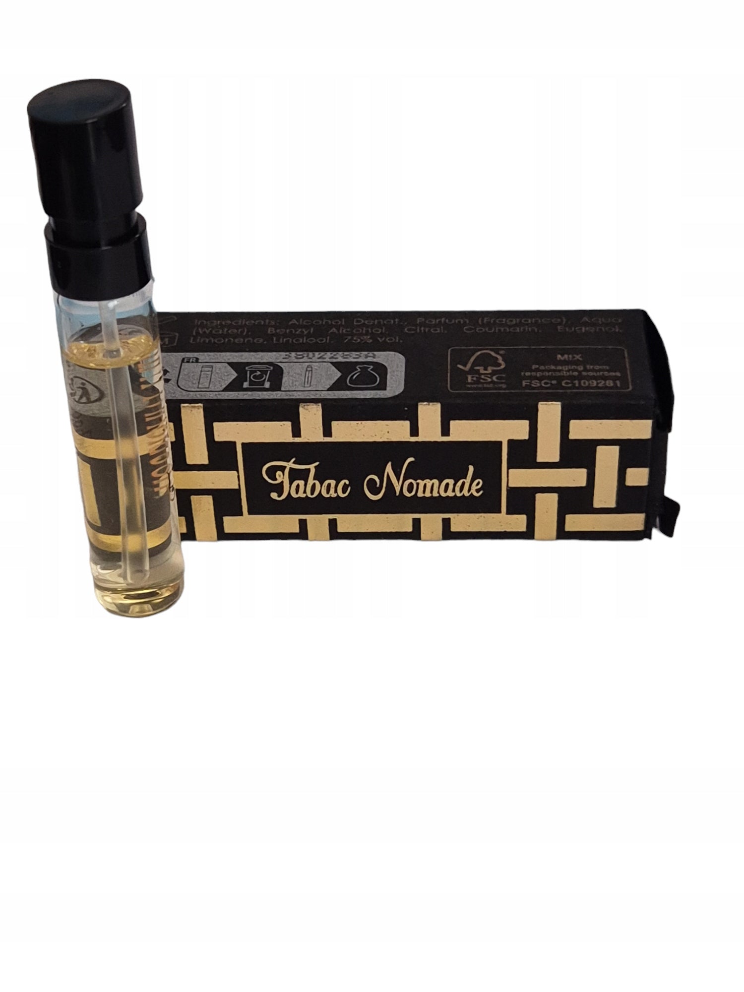 officieel parfummonster van Houbigant Paris Tabac Nomade 2ml 0,06 fl. oz. officieel parfummonster van Houbigant Paris Tabac Nomade 2ml 0,06 fl. oz.