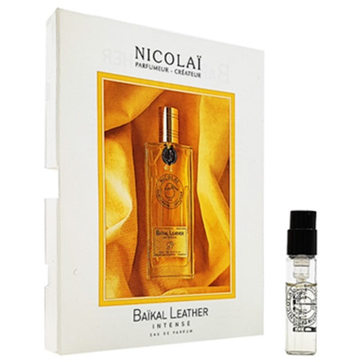 officiële parfummonsters van Nicolai Baikal Leather-geur 1,8 ml 0,07 oz. officiële parfummonsters van Nicolai Baikal Leather-geur 1,8 ml 0,07 oz.