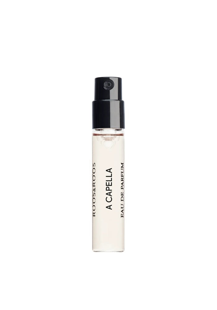 officieel parfumstaaltje Roos & Roos A Capella 2 ml 0,06 oz.