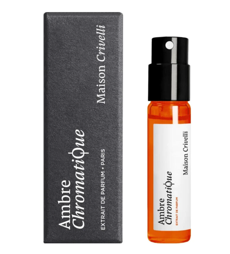 officieel parfumstaaltje of Maison Crivelli Ambre Chromatique 1.5 ml 0,05 fl oz