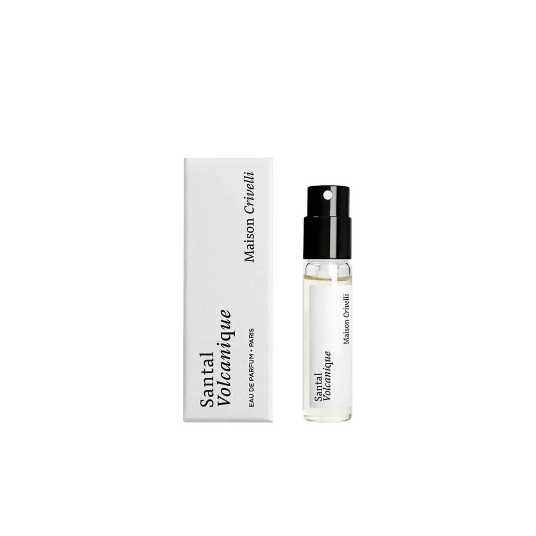 official parfumstaaltjes of Maison Crivelli Santal Volcanique fragrance 1.5 ml 0,05 oz.
