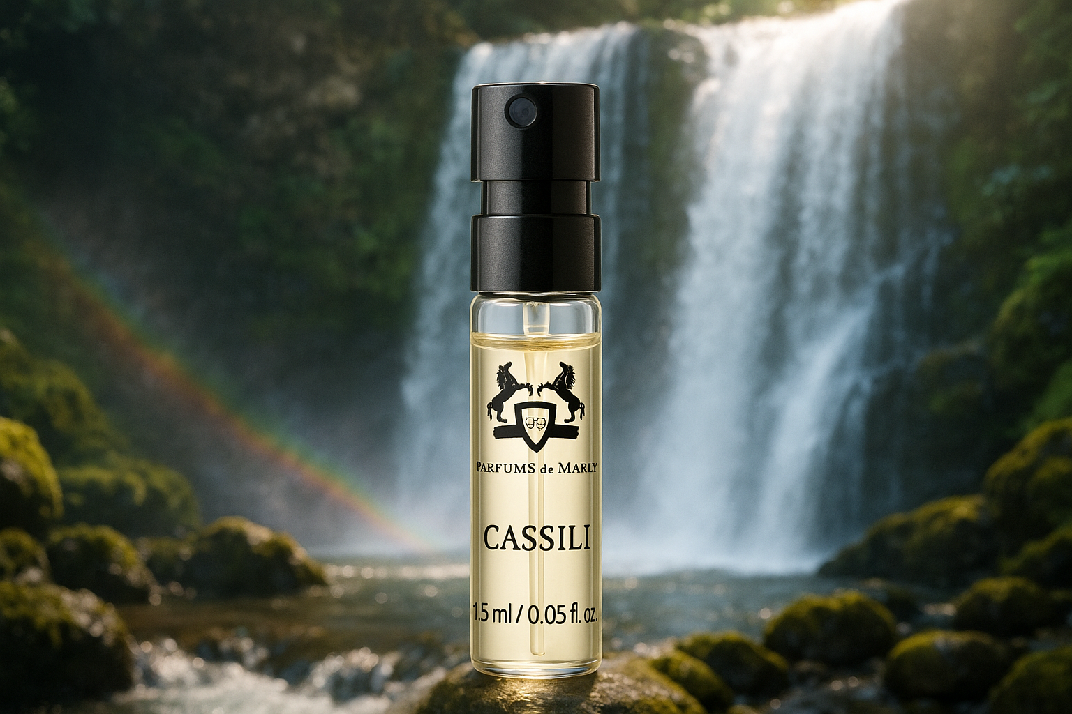 Parfums de Marly Cassili officieel parfummonster 1,5ml 0,05 fl.o.z. parfum tester Parfums de Marly Cassili officieel parfummonster 1,5ml 0,05 fl.o.z. parfum tester