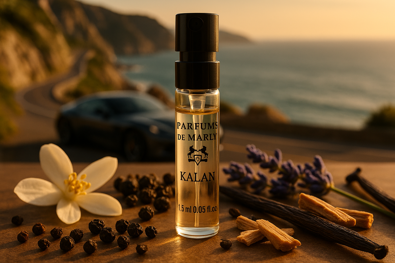 Parfums De Marly Kalan official scent staaltje 1.5 ml 0,05 fl oz perfume tester