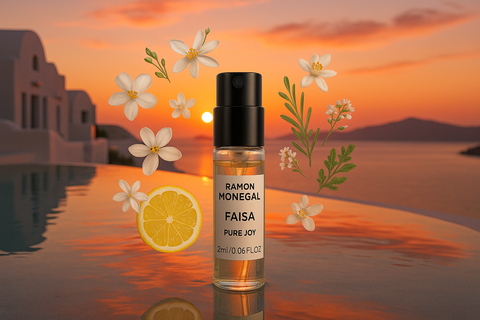 Ramon Monegal Faisa Pure Joy officieel parfum monster 2ml 0.06 fl.o.z. parfum tester Ramon Monegal Faisa Pure Joy officieel parfum monster 2ml 0.06 fl.o.z. parfum tester