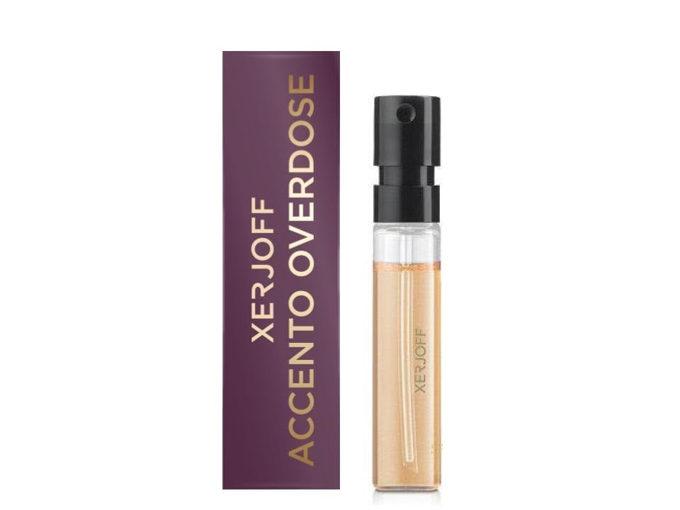 XERJOFF ACCENTO OVERDOSE 2.0 ml 0,06 us fl oz virallinen parfumstaaltje