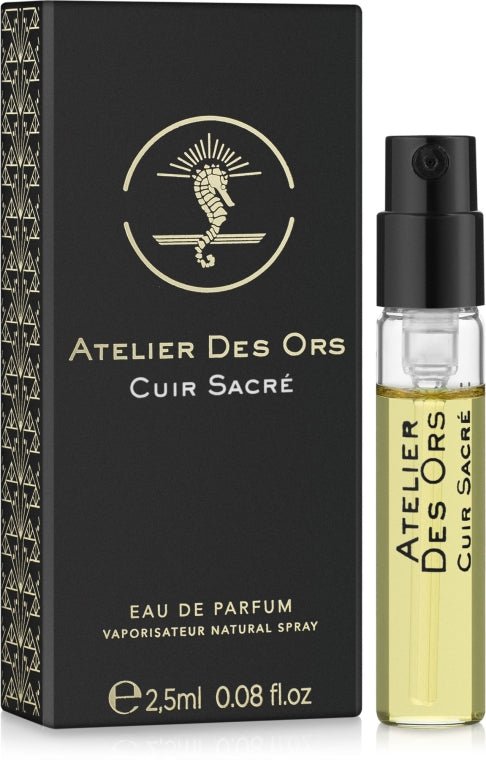 Atelier Des Ors Cuir Sacre 2.5 ml 0,08 fl oz official parfumstaaltjes