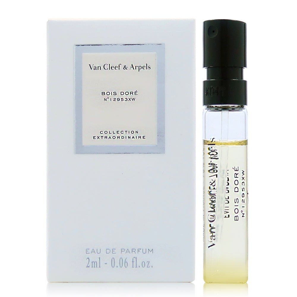 Van cleef & arpels bois dore 2 ml 0,06 fl oz o.z. officieel parfumstaaltje
