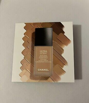 Chanel Ultra Le Teint Ultrawear All Day Comfort Foundation 0,9 ml Shade B30 official skincare staaltje