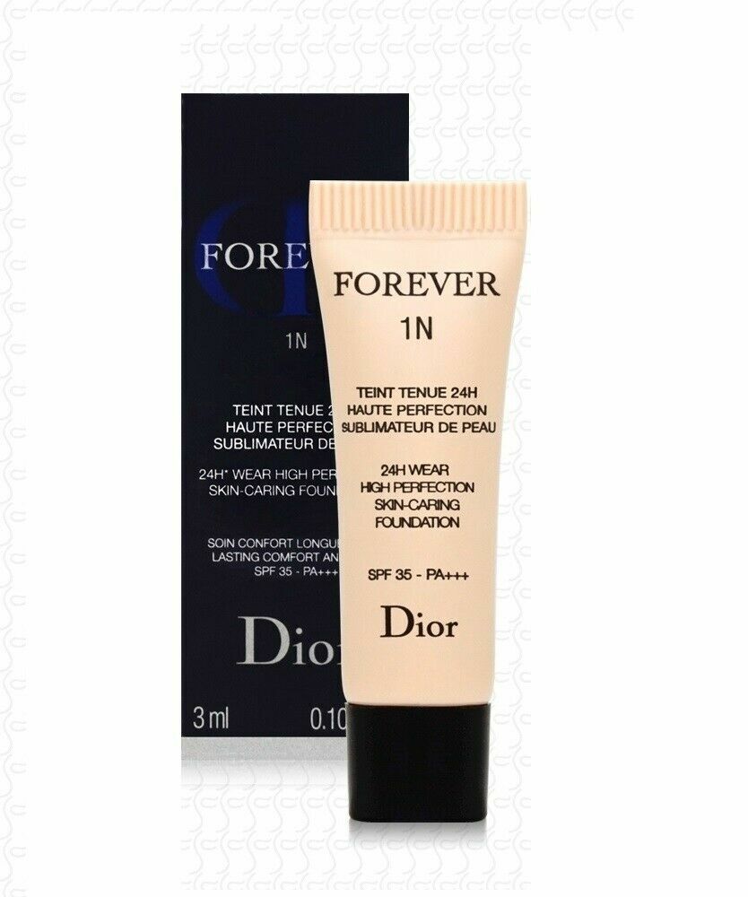 Christian Dior Forever 1N 24H Wear High Perfection Skin Caring foundation 1N Neutral 3 ml 0,10 fl oz