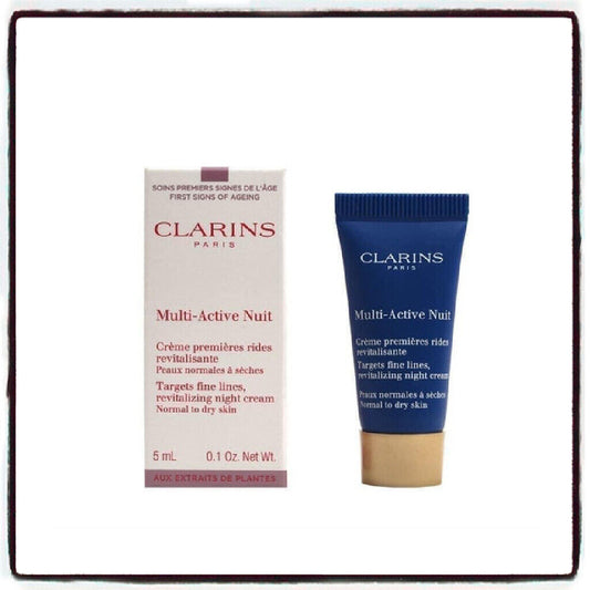 Clarins Multi-Active Nuit Mini skincare staaltje 5 ml Normal to dry skin