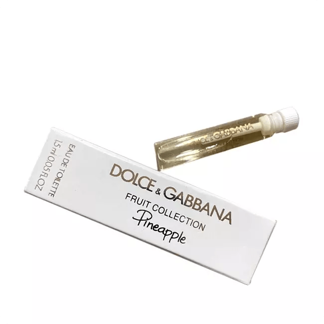 Dolce & Gabbana Fruit Collection Pineapple 1.5 ml 0,05 fl oz officieel parfumstaaltje