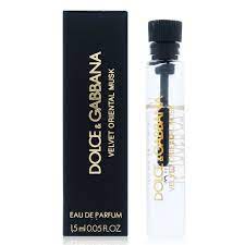 Dolce & Gabbana Velvet Oriental Musk 1.5 ml 0,05 fl oz officieel parfumstaaltje