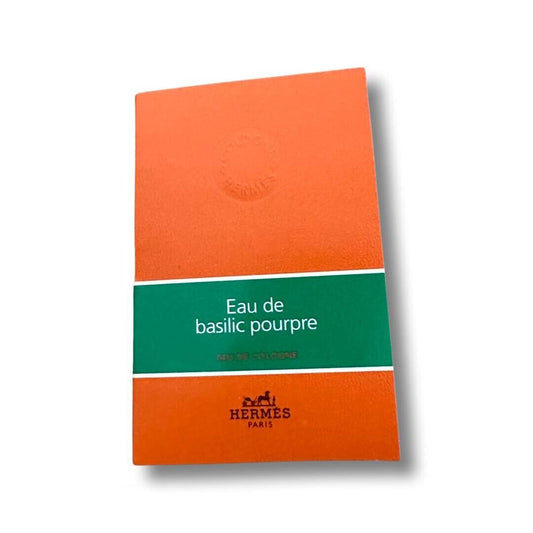 Hermes Eau de basilic pourpre 2 ml 0,06 fl oz officieel parfumstaaltje