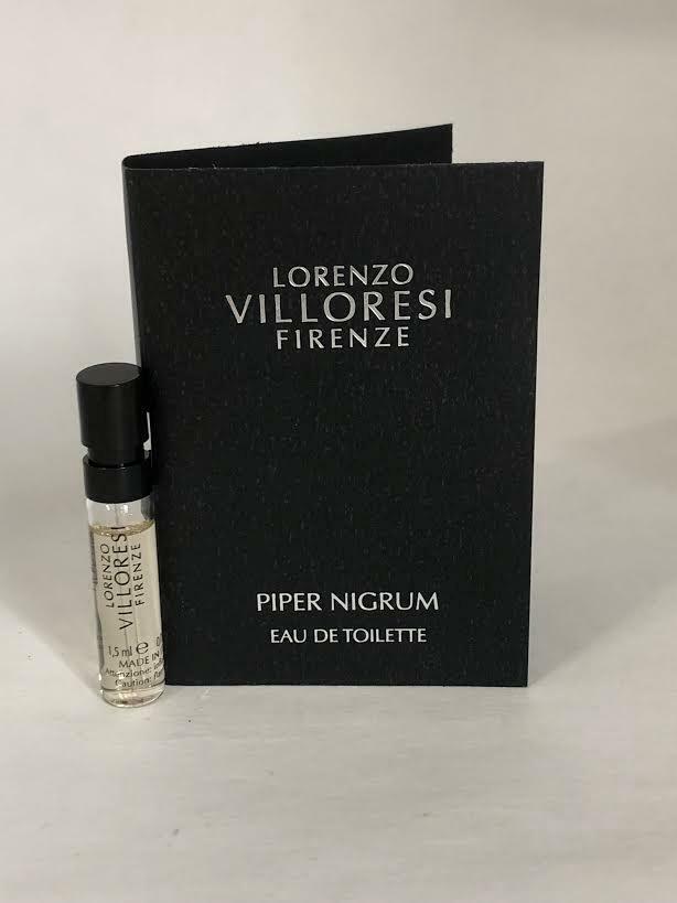 Lorenzo Villoresi Firenze Piper Nigrum official scent staaltje 2 ml 0,06 fl oz