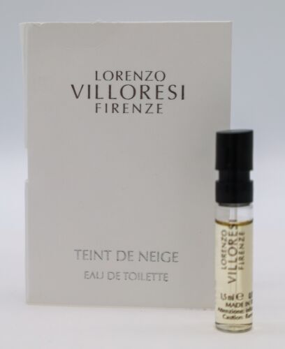 Lorenzo Villoresi Firenze Teint de Neige official fragrance staaltje 2 ml 0,06 fl oz