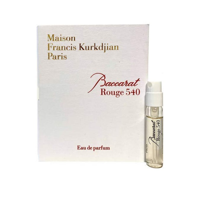 Maison Francis Kurkdjian Baccarat Rouge 540 2 ml 0,06 fl oz official parfumstaaltjes