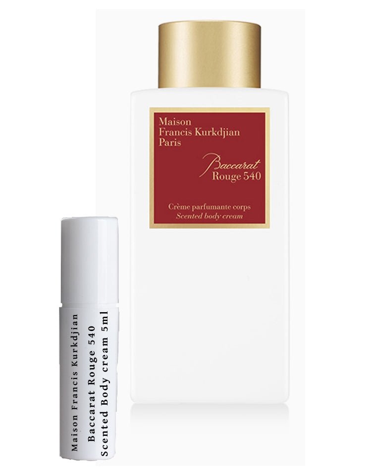 Maison Francis Kurkdjian Baccarat Rouge 540 Scented Body Cream staaltje 5 ml