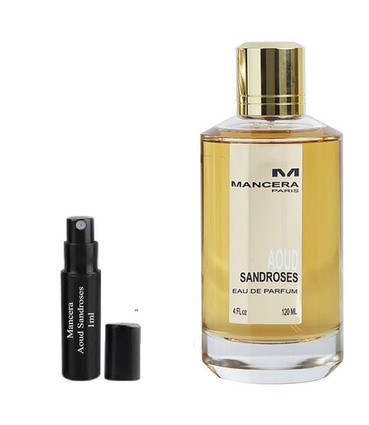 Mancera Aoud Sandroses 1 ml 0,03 fl oz parfumstaaltje