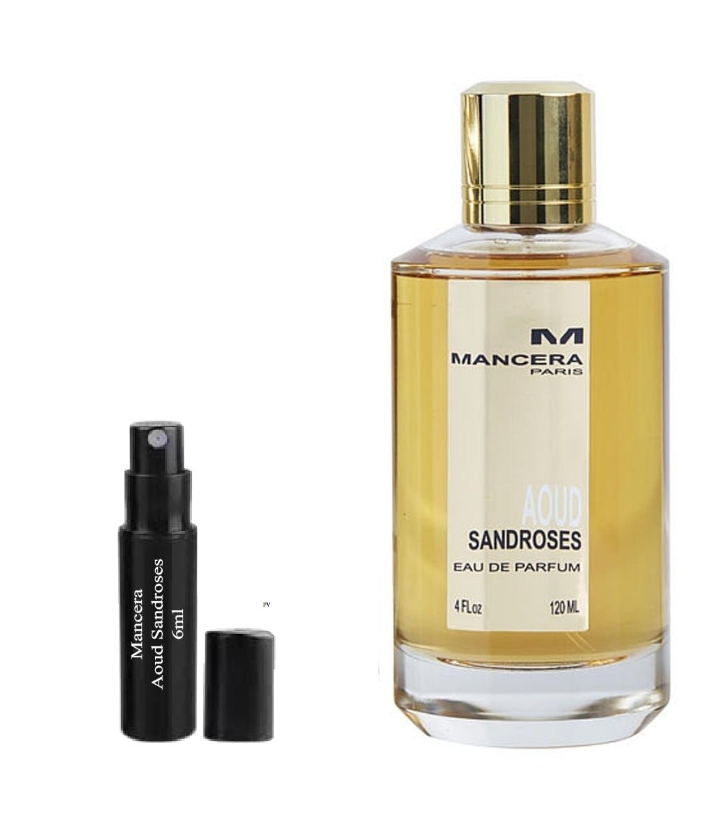 Mancera Aoud Sandroses 6 ml 0,20 fl oz parfüm minta