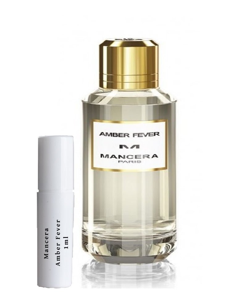 Mancera Amber Fever parfumstaalflesje spray 1 ml