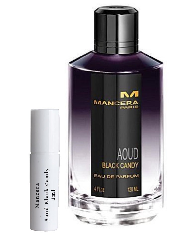 Mancera Aoud Black Candy parfumstaalflesje spray 1 ml