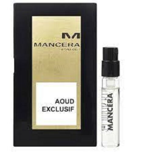 Mancera Aoud Exclusif Mini flesje spray officieel parfumstaaltje 2.0 ml 0,07 fl oz