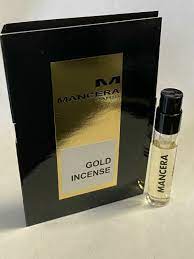 Mancera Gold Incense officieel staaltje 2 ml 0,07 fl oz